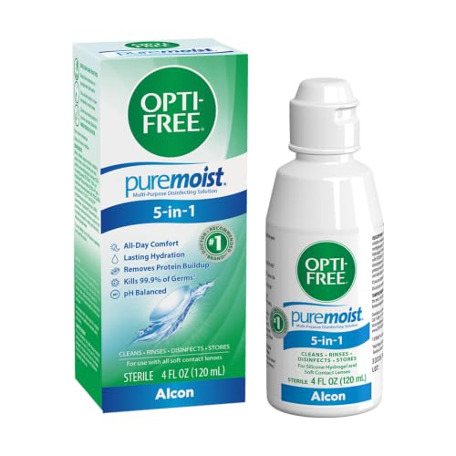 Opti-Free Puremoist 4 oz bottle front view
