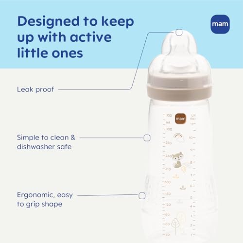 MAM anti-colic bottle with SkinSoft nipple