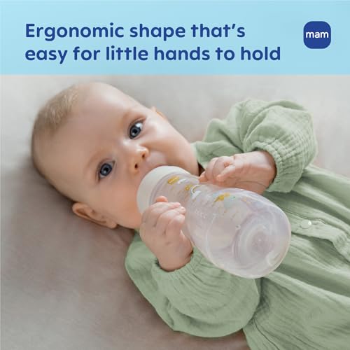 MAM bottle cap and nipple components