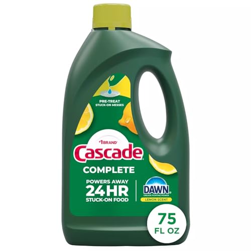 Cascade Complete Liquid Gel Citrus Breeze scent label detail
