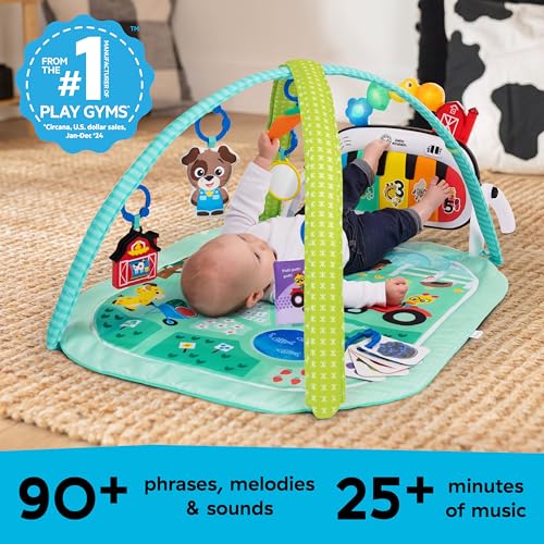 Detachable toys and prop pillow for Baby Einstein gym