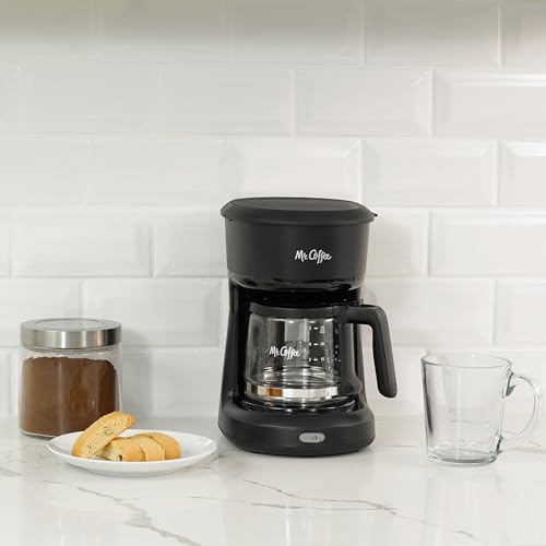Mr. Coffee coffee maker glass carafe detail