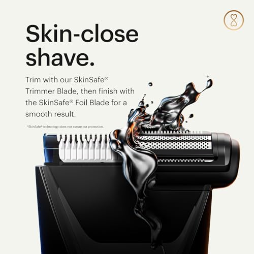 Tuxedo Black body trimmer with LED lights