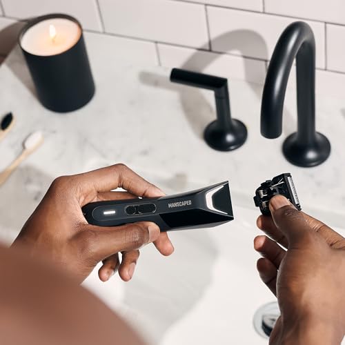 Trimmer with attachment set displayed