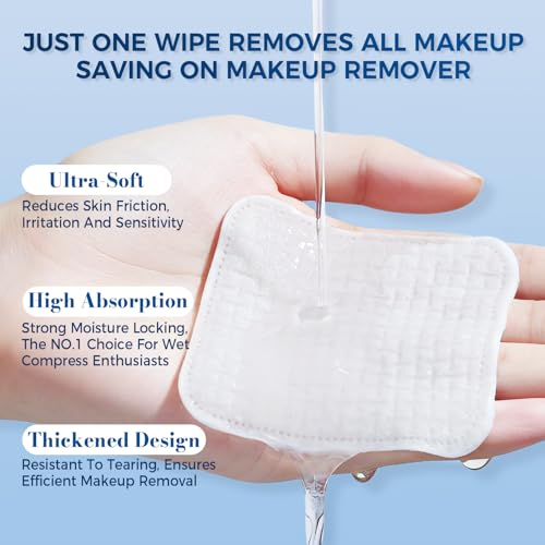 Close up of PUPUPE cotton pad textured side