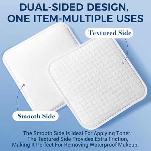 Stack of lint-free PUPUPE makeup remover pads
