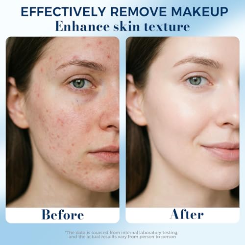 PUPUPE cotton pad with skincare product application