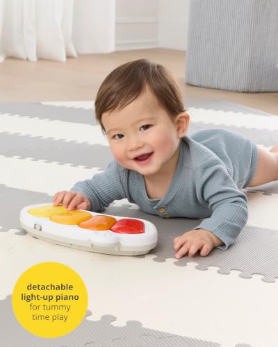 Close up of Skip Hop developmental toys and bead mover