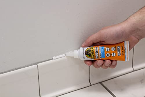 Application of clear Gorilla silicone