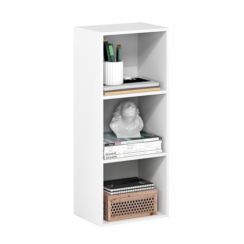 Furinno LUDER 3-tier unit dimensions graphic