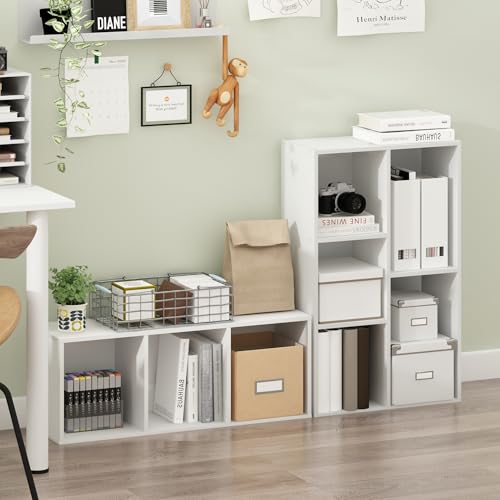 Furinno LUDER minimalist bookshelf top view