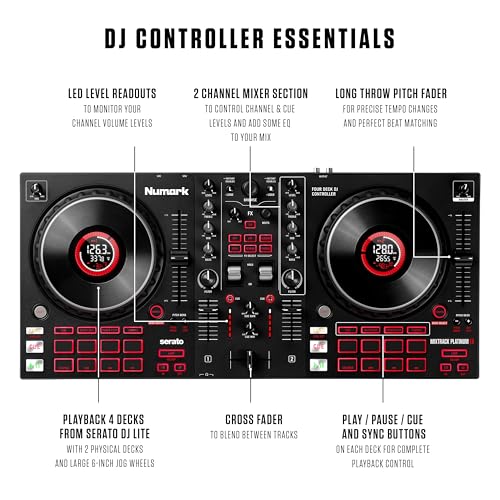 Numark Mixtrack Platinum FX FX paddles