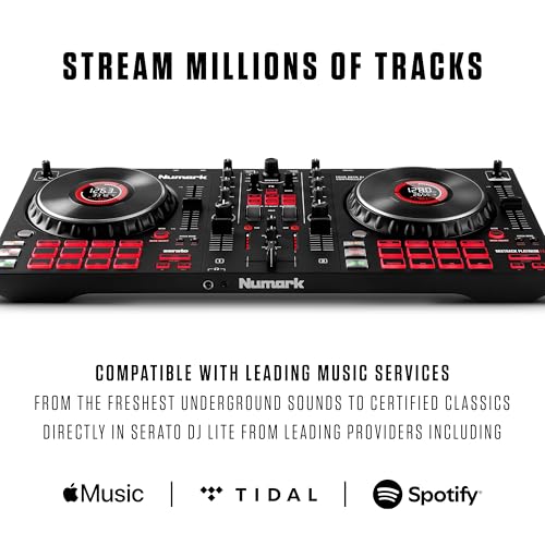 Numark Mixtrack Platinum FX mixer section