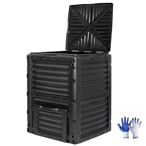 SUPER DEAL 80 Gallon Compost Bin exterior