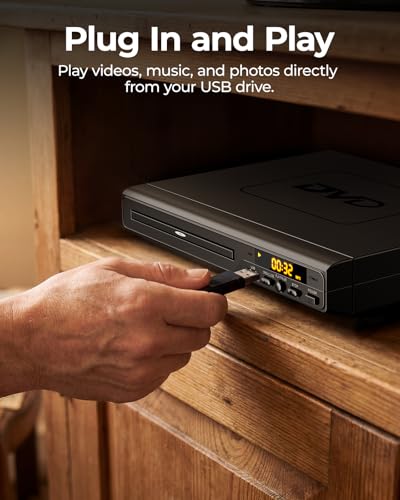 DVD player disc tray open