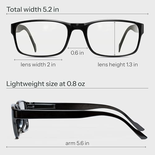 Assorted Gaoye reading glasses in 5-pack