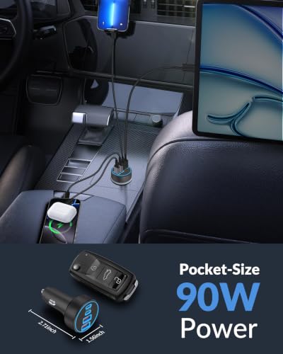 JUNVANG charger showing USB-C and USB-A connectivity