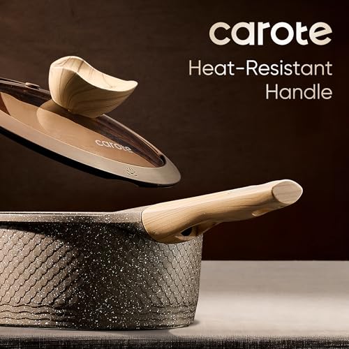 Glass lid with silicone seal for CAROTE cookware