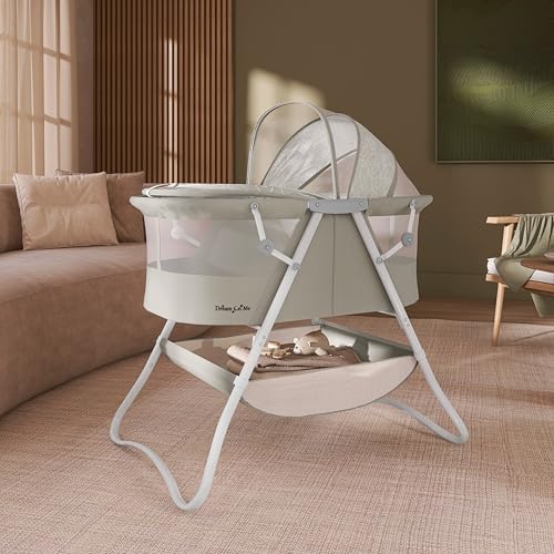 Folded Dream On Me bassinet for storage