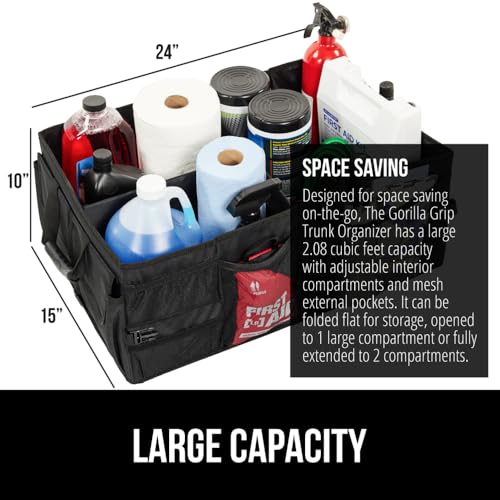 GORILLA GRIP trunk storage nonskid base detail