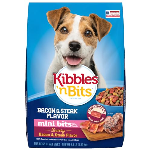 Kibbles 'n Bits Mini Bits 3.5 lb bag front view