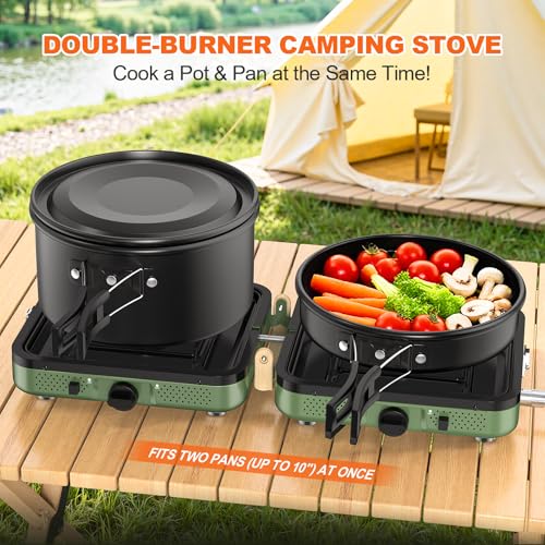 Folded view of CFRERO portable propane stove
