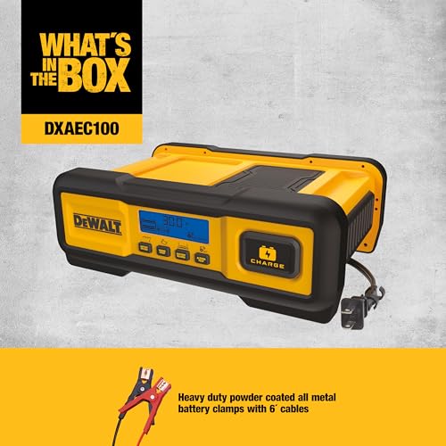DEWALT DXAEC100 LCD display screen