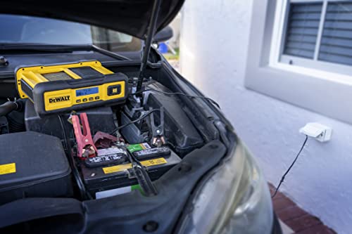 DEWALT DXAEC100 with battery clamps