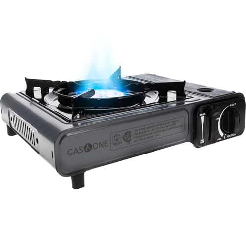 Gas One GS-1000G stove in carrying case