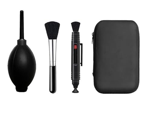 Full Canon lens kit contents displayed together