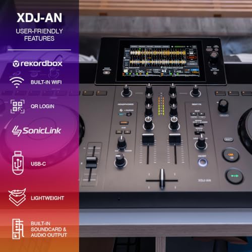 XDJ-AN jog wheel close up