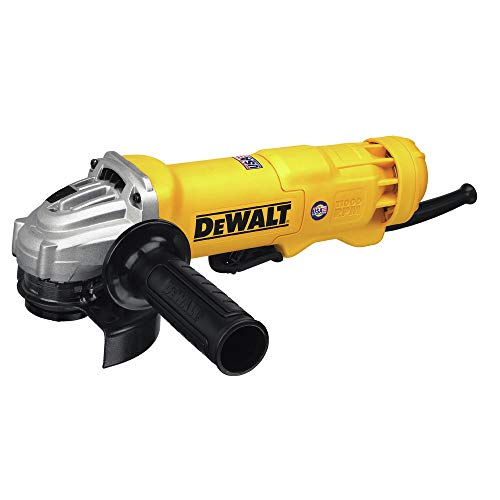 DEWALT DWE402N 4-1/2 in. angle grinder side view