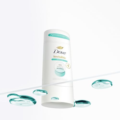 Dove deodorant side profile showing size