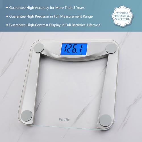 Vitafit digital scale top view