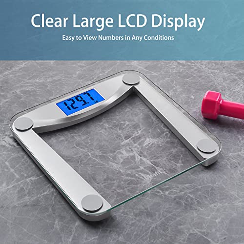Vitafit scale with backlit LCD
