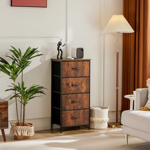Close up of DUMOS nightstand drawers