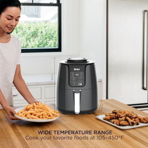 Ninja air fryer with crisper plate accessory