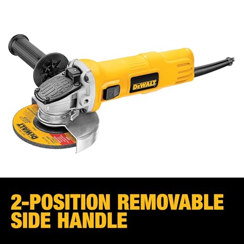 Included side handle for DEWALT DWE4011