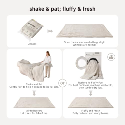 Bedsure king comforter with matching shams