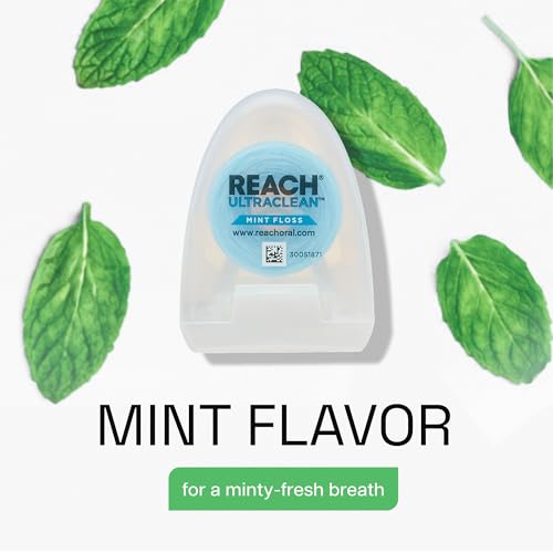 Dental floss texture detail for Reach brand