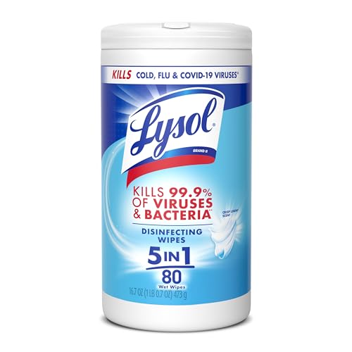Lysol Disinfecting Wipes container front view