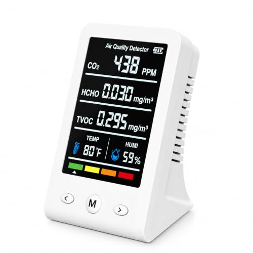 Dienmern 8-in-1 CO2 detector front view