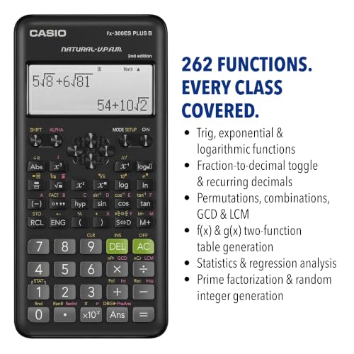 Calculator keypad and function buttons