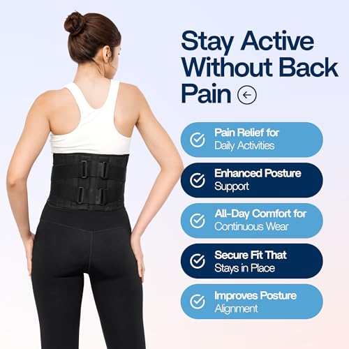 benoo Back Brace Belt XL size label
