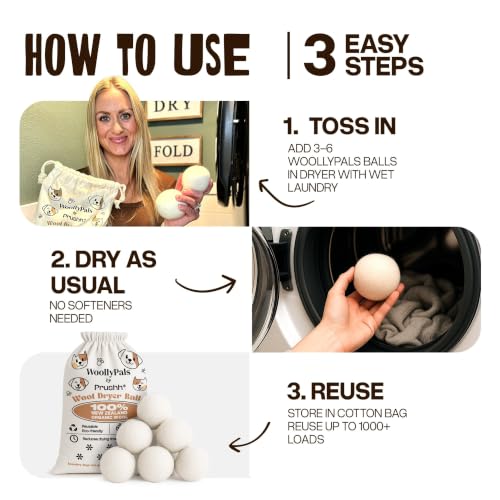 Instruction manual and dryer balls