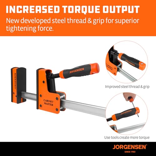 Jorgensen clamp set showing 36-inch length