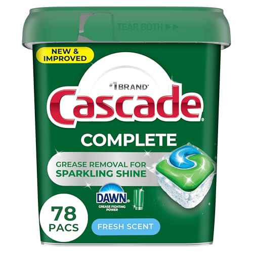 Cascade Complete Dishwasher Pods front packaging