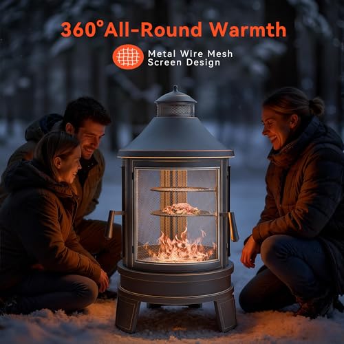 ASJMR outdoor heater chimney cap detail