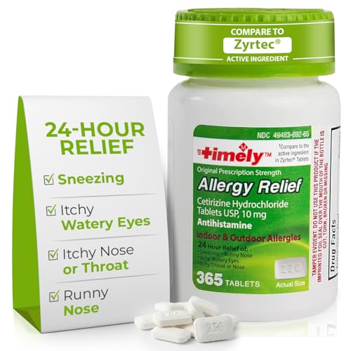 TIME-CAP LABS, INC. allergy relief front label