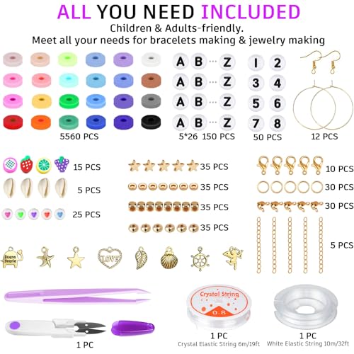 Gionlion jewelry charms and letter beads
